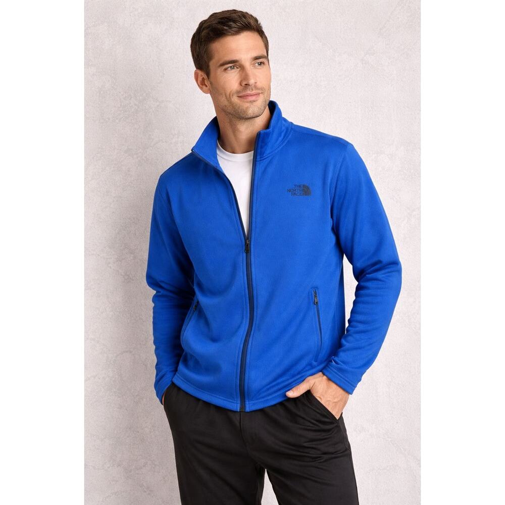The North Face Men’s Full-Zip Activewear Jacket – Blue – Size M - Picture 2 of 8